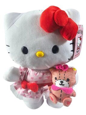 2026 Hello Kitty Valentines Side Stepper Animated Plush BRAND NEW EARLY RELEASE